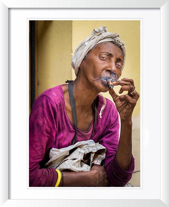 "A Smoking Woman" by Dorte Verner Photography