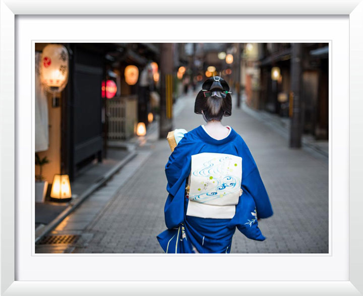 "Geisha Going to Work (B)" by Dorte Verner Photography