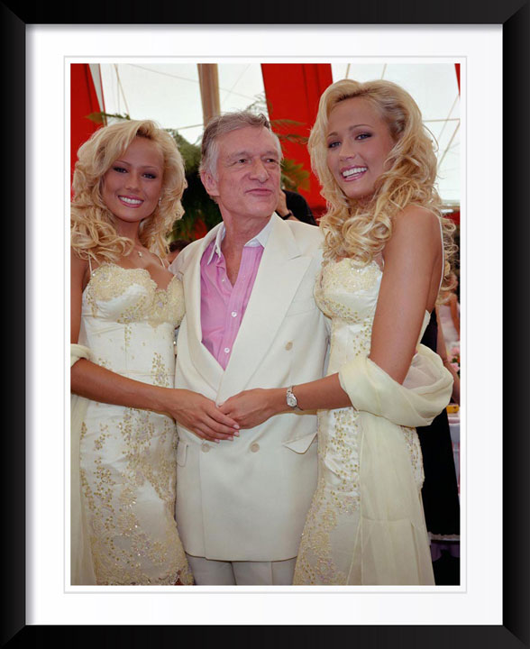 Hugh Hefner Portrait by John Stoddart