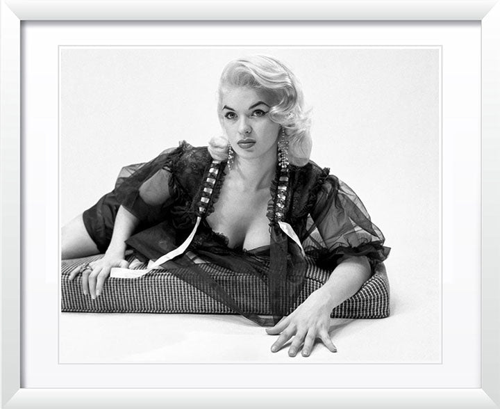 "Jayne Mansfield on Nightgown" by Barry Kramer Photography