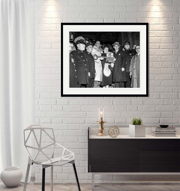 "Frank Sinatra Award Citizen Key of Hoboken, NJ 1947" by Barry Kramer Photography-Artography Limited