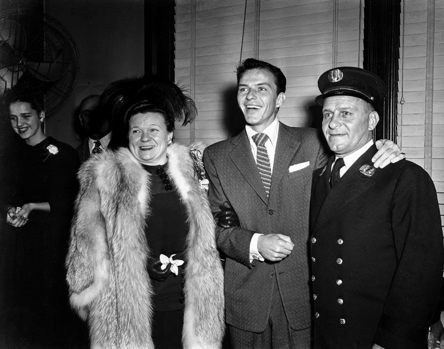 "Frank Sinatra with His Parents" by Barry Kramer Photography-Artography Limited