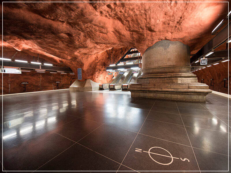 "Radhuset Station, Stockholm 2016" by Christopher Petsos Photography-Artography Limited