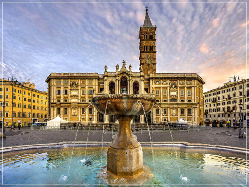 "Piazza di Santa Maria Maggiore Rome 2016" by Christopher Petsos Photography-Artography Limited
