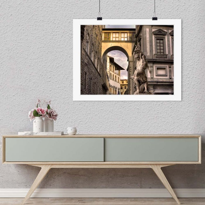 "Vasari Corridor, Florence 2016" by Christopher Petsos Photography-Artography Limited