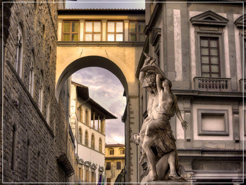 "Vasari Corridor, Florence 2016" by Christopher Petsos Photography-Artography Limited