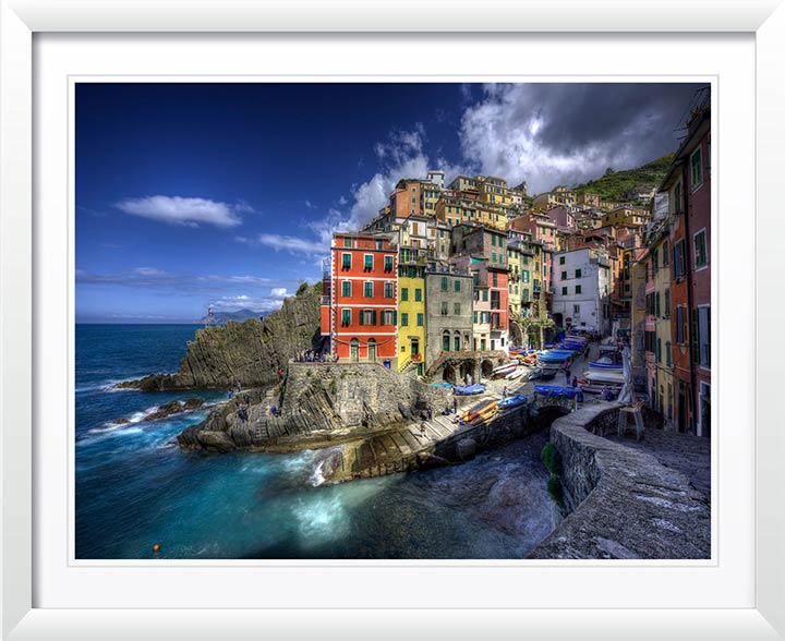 Riomaggiore Seaside Cinque Terre 2016, Wall Art by Christopher Petsos