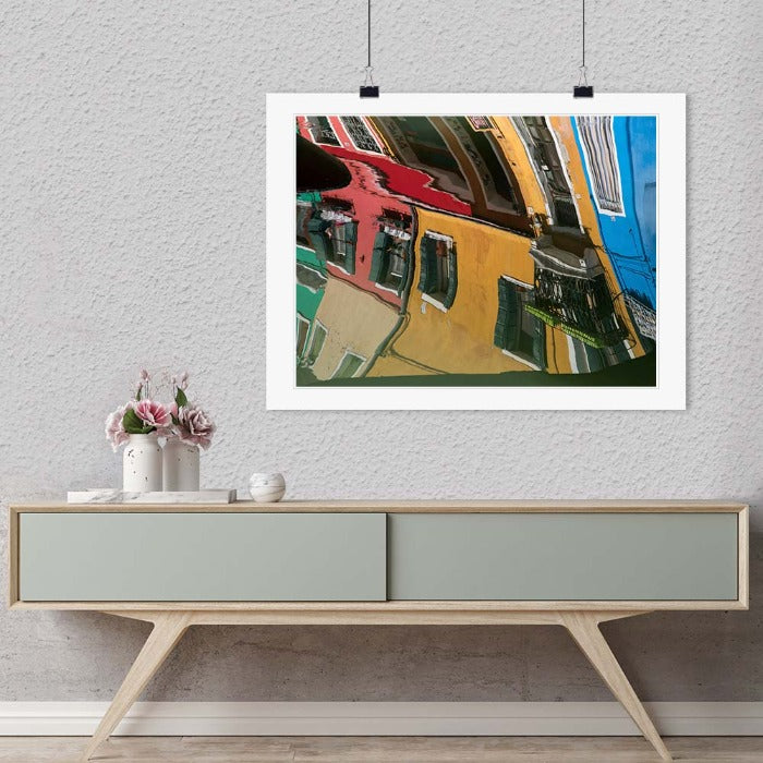 Watercolor Reflection, Wall Art by Christopher Petsos