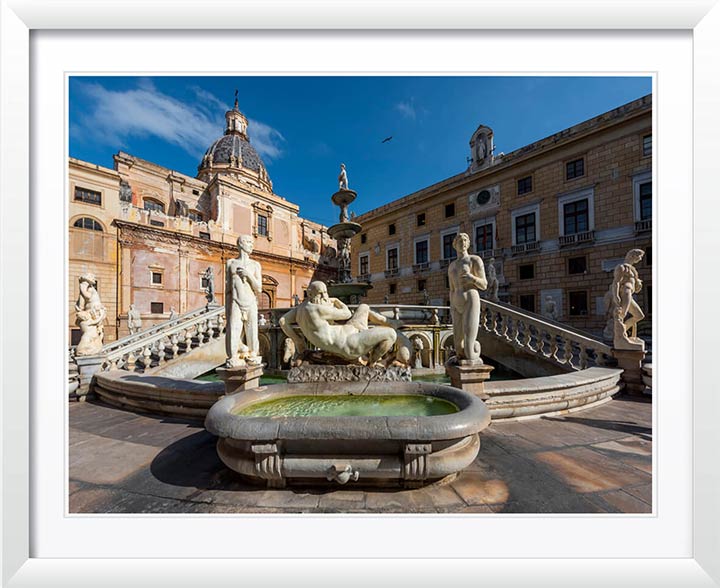 Fountain of Shame, Wall Art by Christopher Petsos