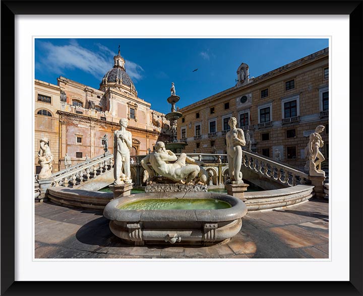 Fountain of Shame, Wall Art by Christopher Petsos