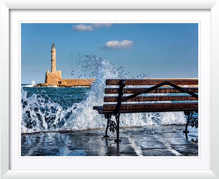 "Harbor Splash" by Christopher Petsos Photography