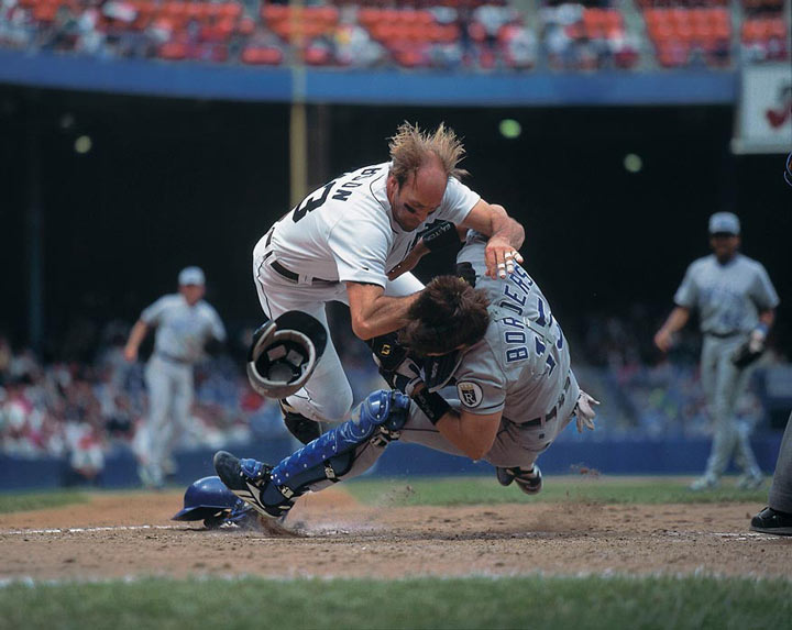 "Gibson at the Plate" by Chuck Solomon Photography