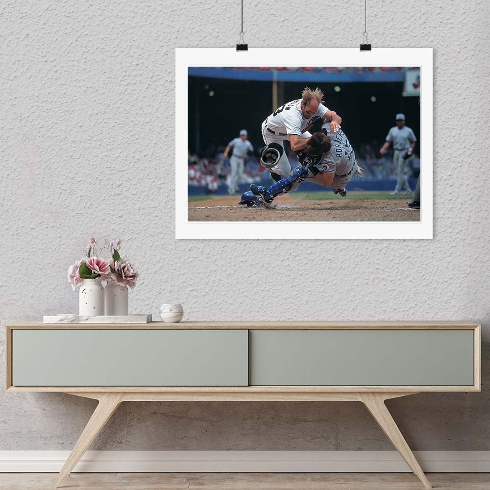"Gibson at the Plate" by Chuck Solomon Photography-Artography Limited