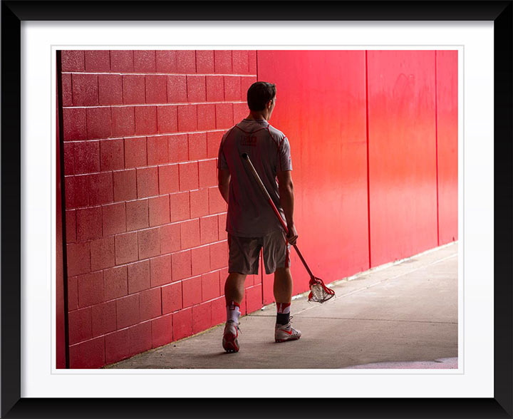 "Lacrosse Player" by Chuck Solomon Photography