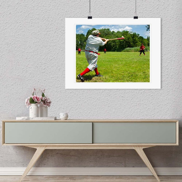 "Vintage Baseball" by Chuck Solomon Photography-Artography Limited