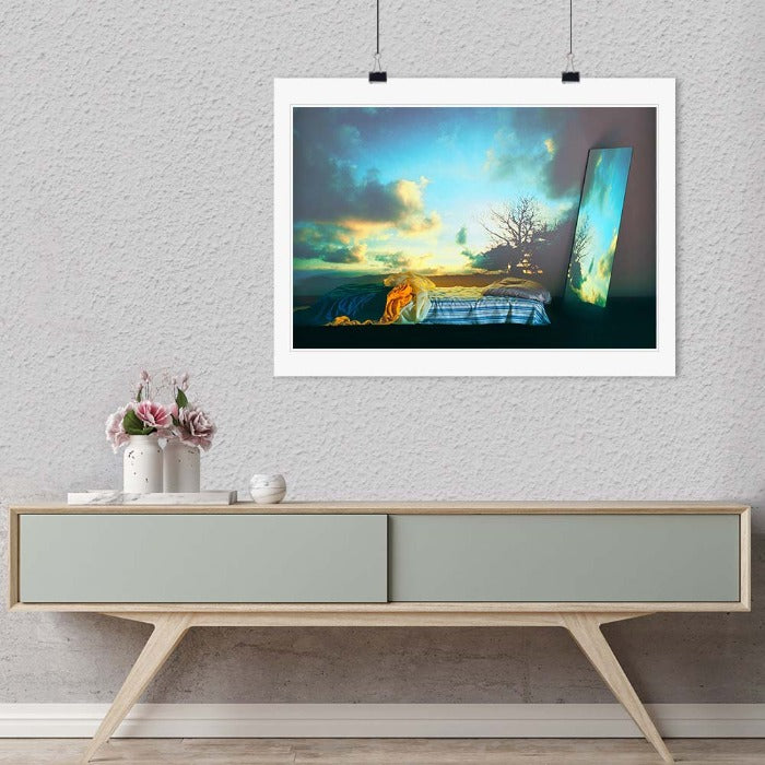 "Bed and Mirror" by Daniel Furon Photography-Artography Limited