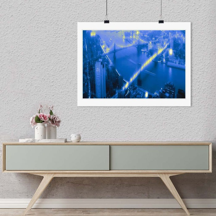 "NYC EastRiver" by Daniel Furon Photography-Artography Limited