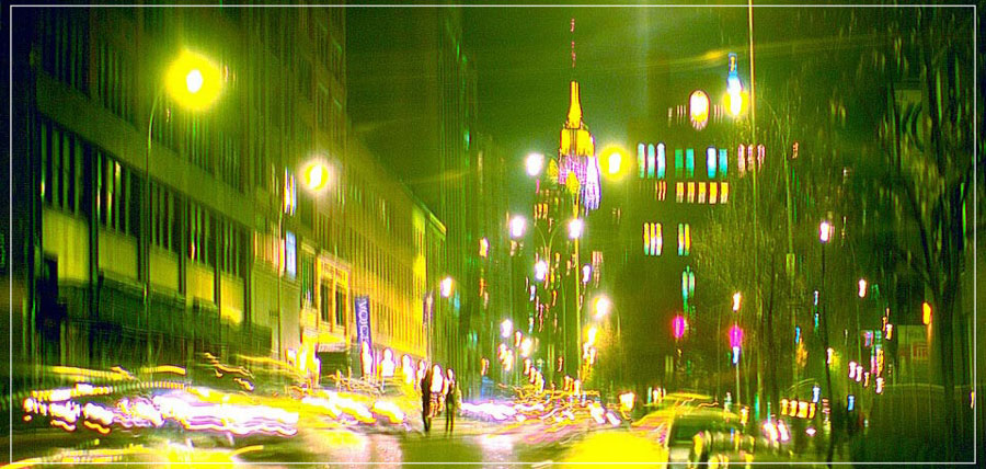 "Manhattan Night" by Daniel Furon Photography-Artography Limited