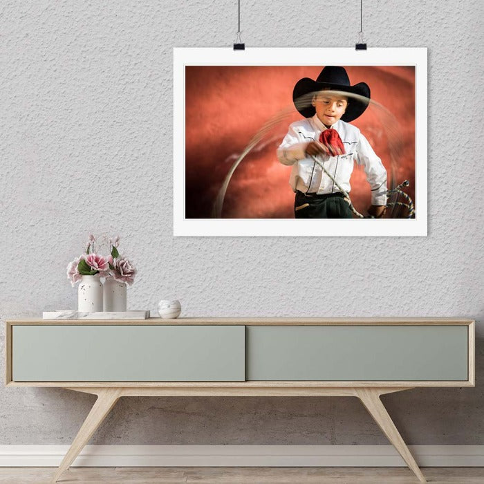 "Cowboy Child" by Dorte Verner Photography-Artography Limited