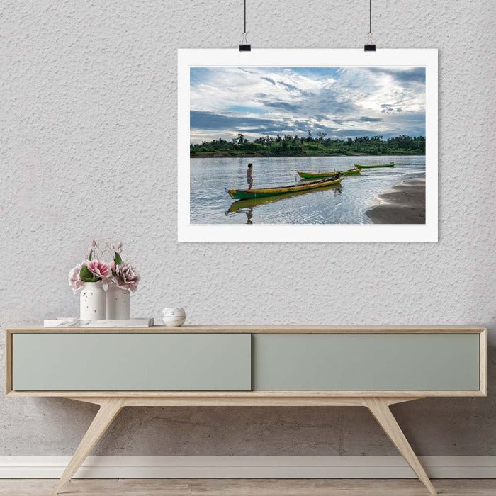 "Child on a Boat" by Dorte Verner Photography-Artography Limited