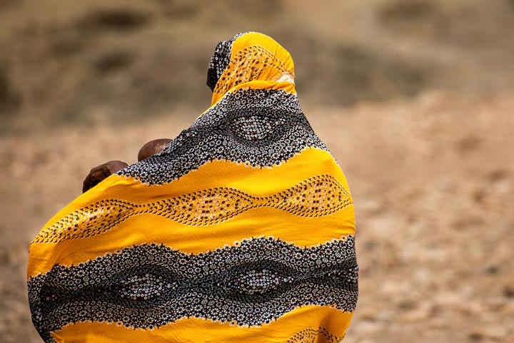 "Mother of Two, Africa" by Dorte Verner Photography