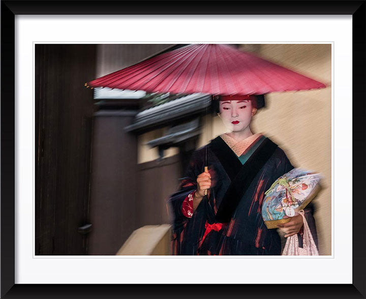"Geisha in the Rain (A)" by Dorte Verner Photography