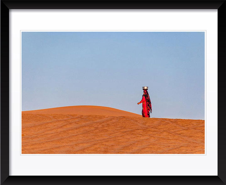"Woman in the Desert" by Dorte Verner Photography