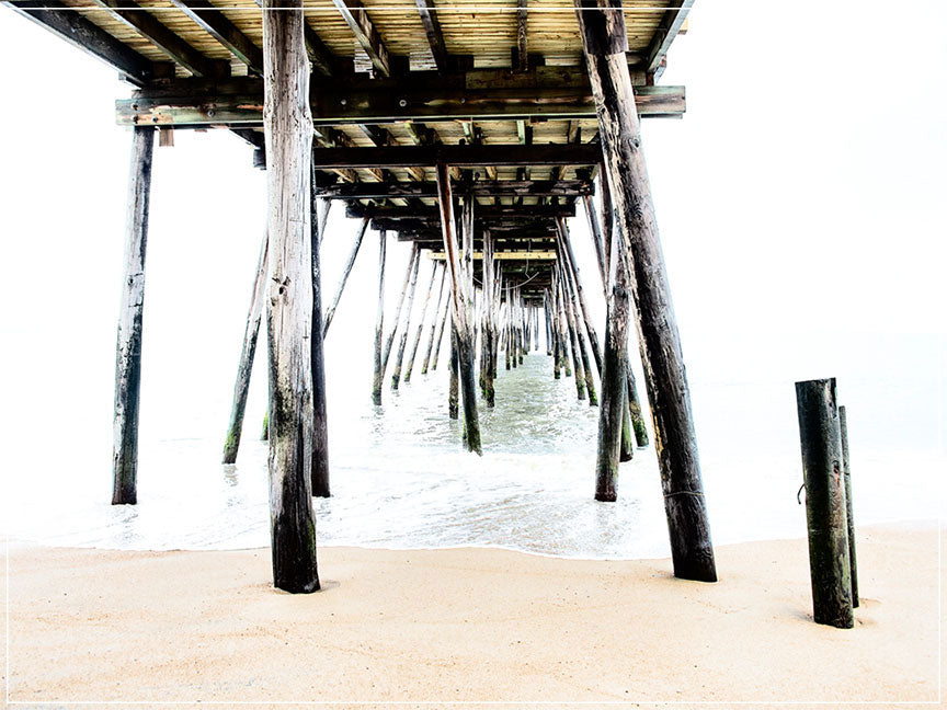 "High Key Pier" by Eve Turek Photography