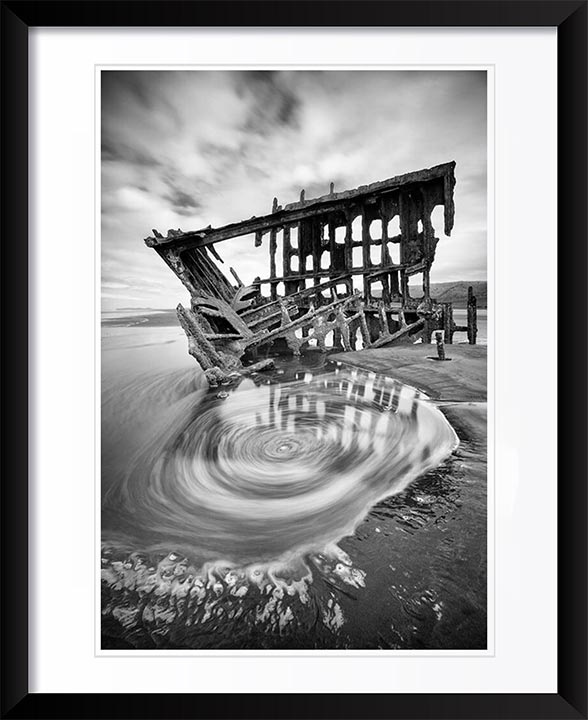 "The Vortex of Peter Iredale" by Joshua Johnston Photography