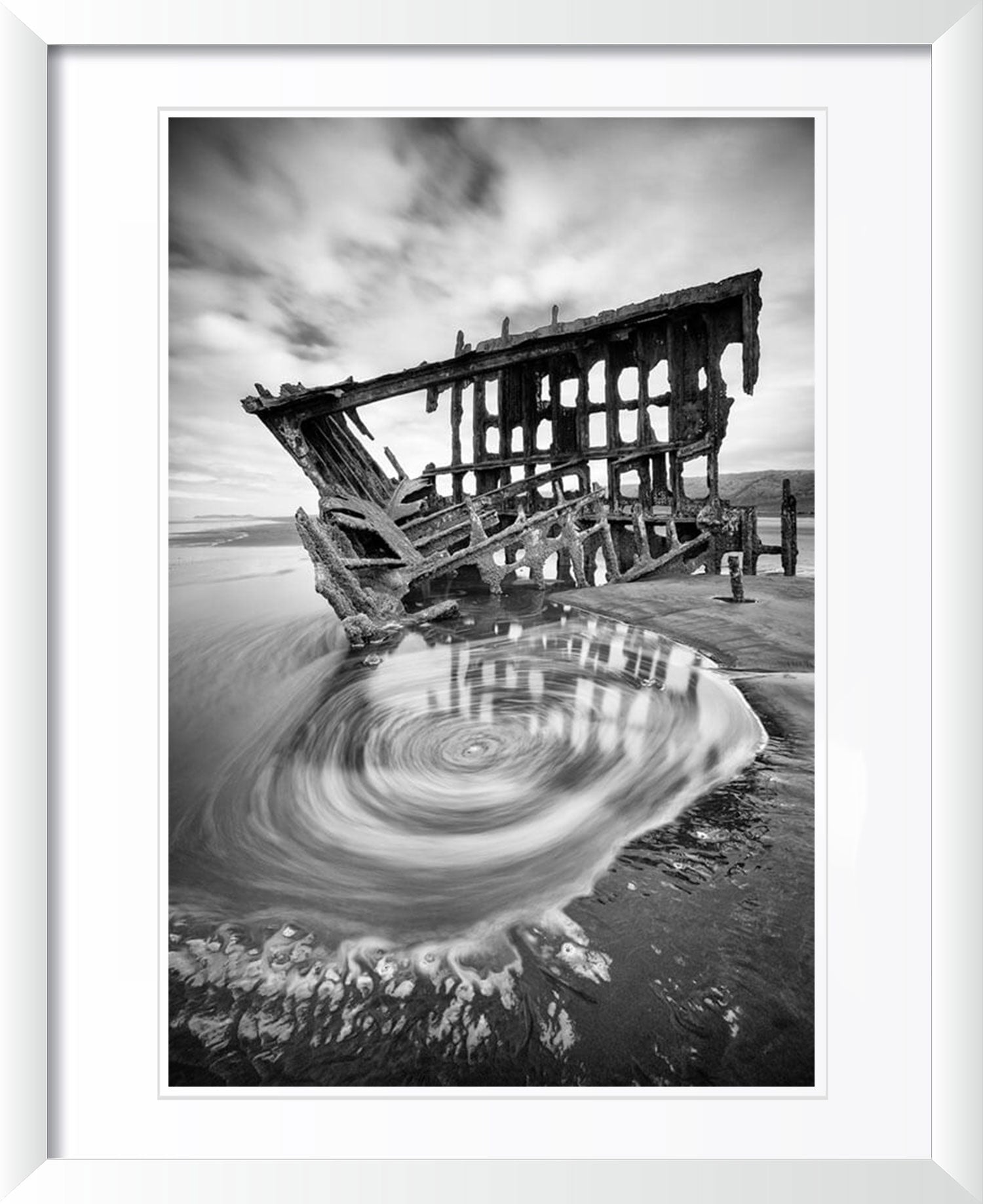 "The Vortex of Peter Iredale" by Joshua Johnston Photography
