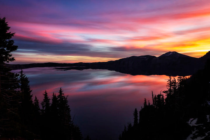 "Crater Lake Sunrise" by Joshua Johnston Photography