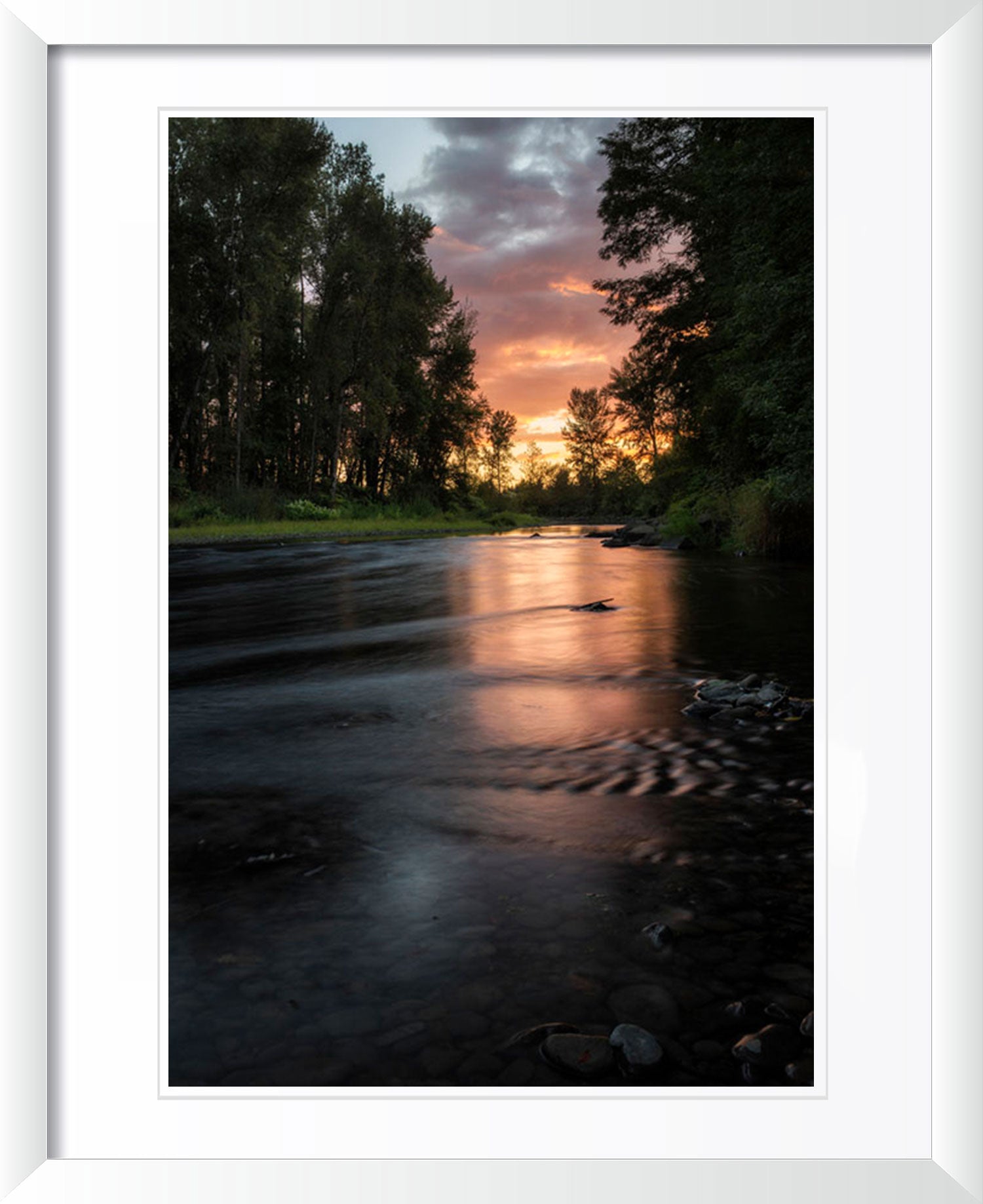 "Sunset Over the Molalla" by Joshua Johnston Photography