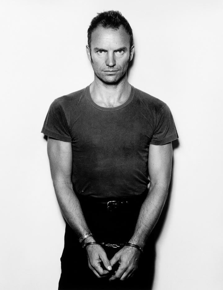 Sting Portrait by John Stoddart