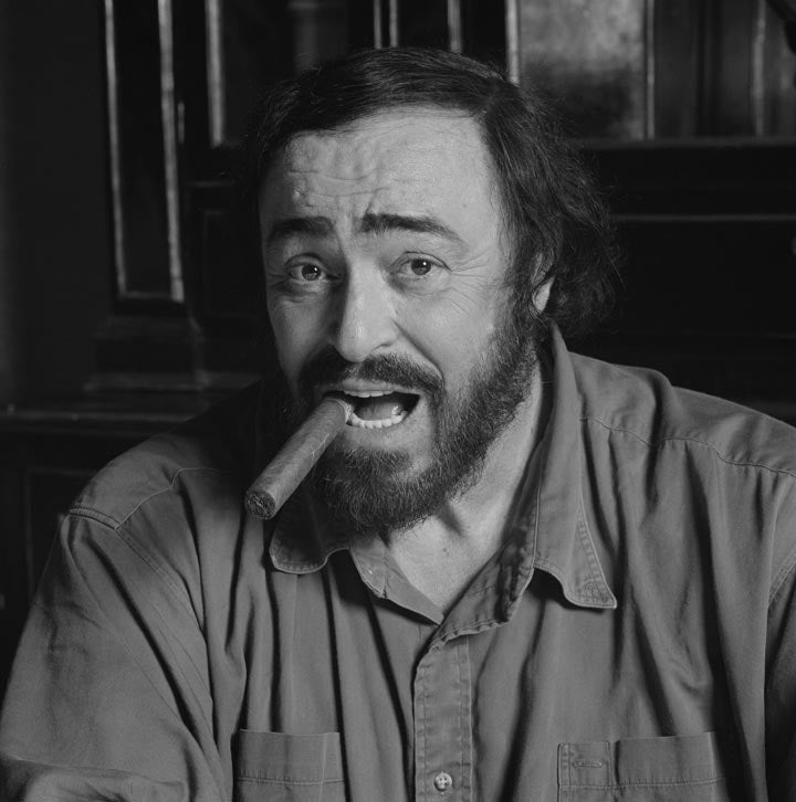 Luciano Pavarotti Portrait by John Stoddart Photography