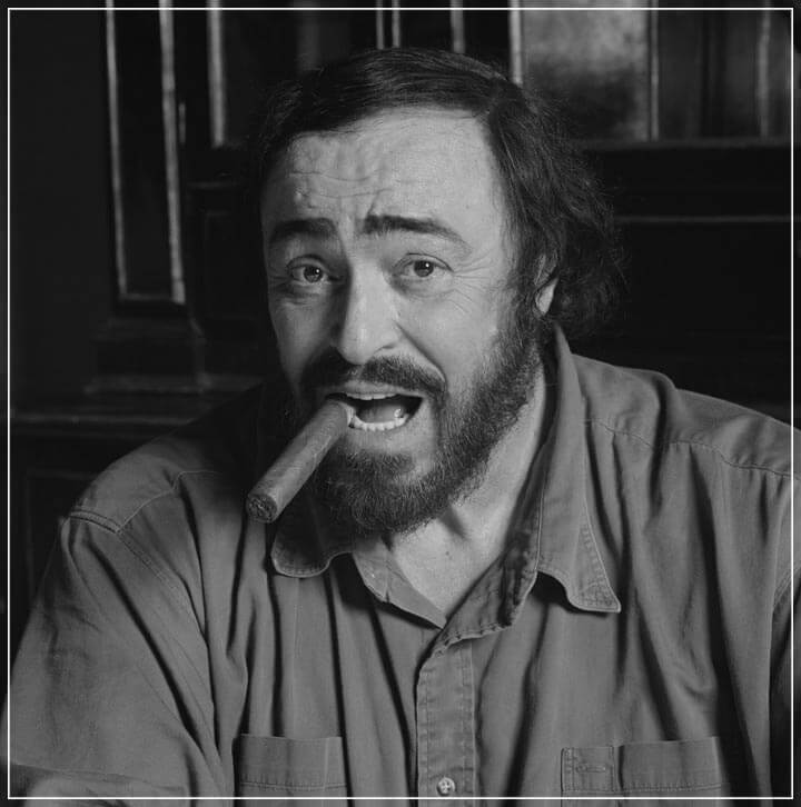 "Luciano Pavarotti" by John Stoddart Photography-Artography Limited