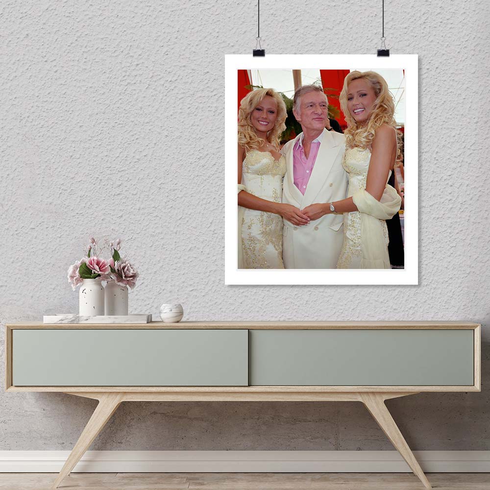 "Hugh Hefner" by John Stoddart Photography-Artography Limited