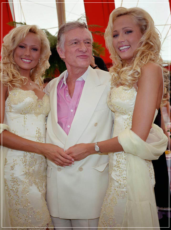 "Hugh Hefner" by John Stoddart Photography-Artography Limited