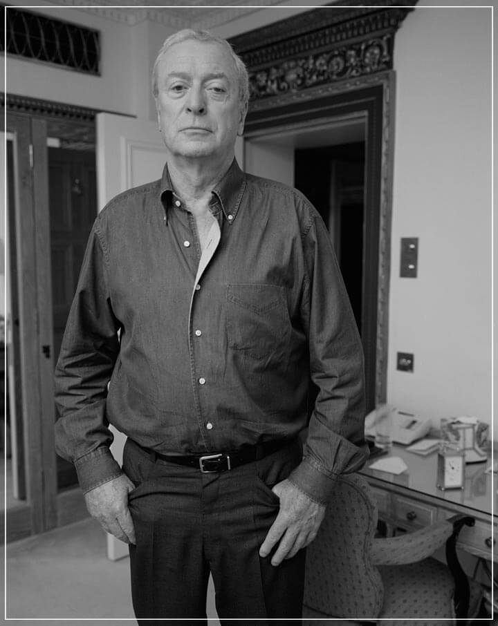 "Micheal Caine" by John Stoddart Photography-Artography Limited