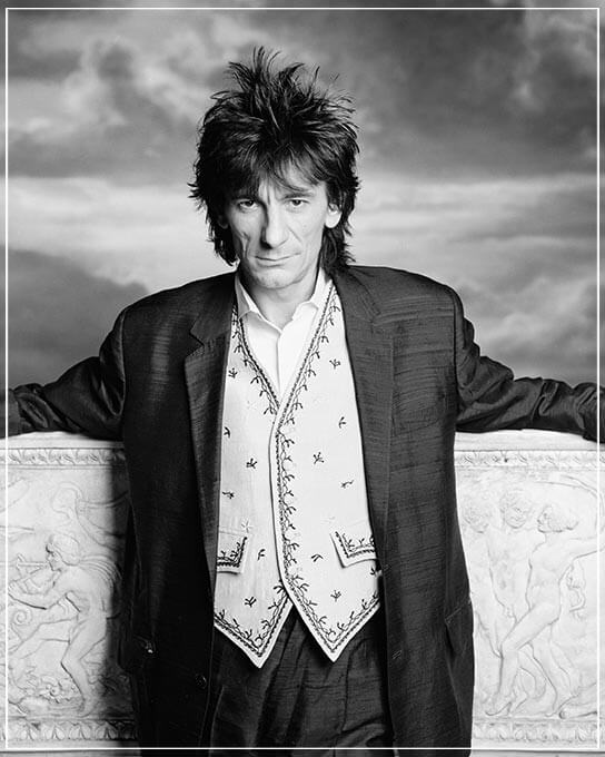 "Ronnie Wood" by John Stoddart Photography-Artography Limited