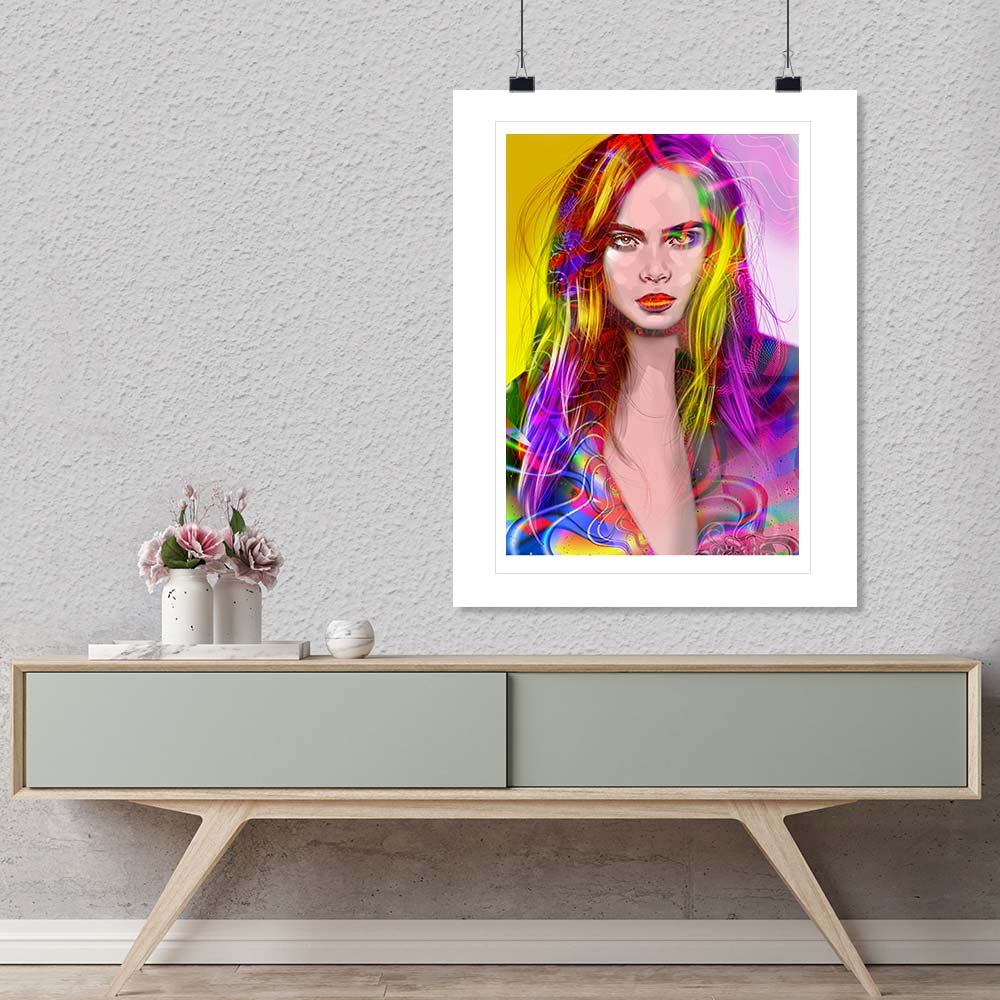 "Cara Delevingne" by Metin Salih