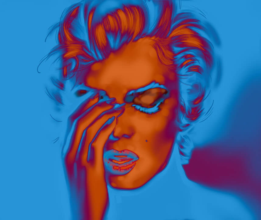 "Marilyn Monroe 7" by Metin Salih