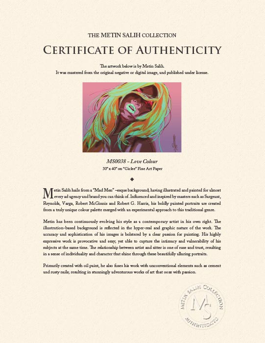 "Love Colour" by Metin Salih