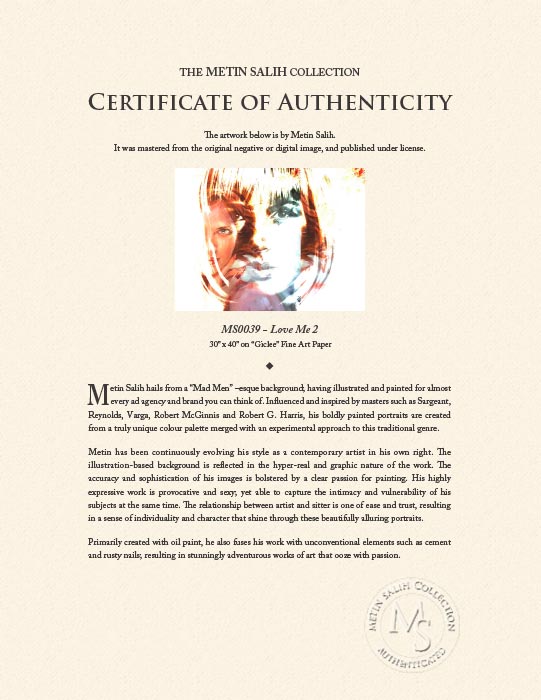 "Love Me 2" by Metin Salih