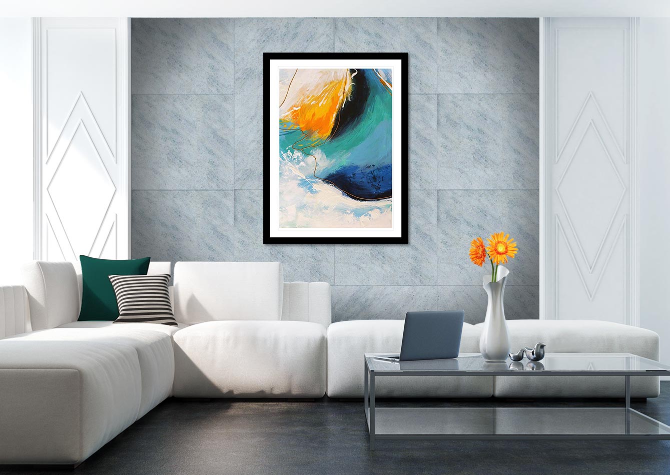 "Abstract Art 6" by Metin Salih