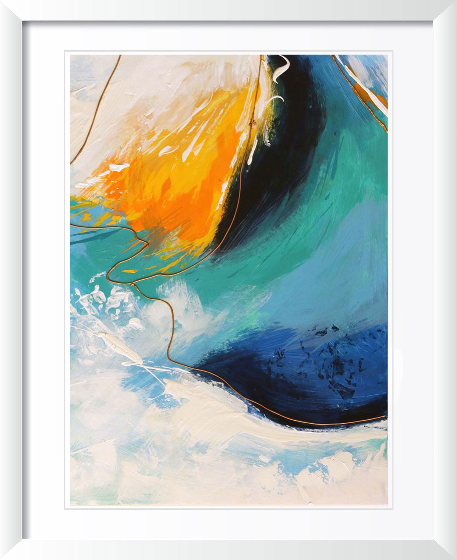 "Abstract Art 6" by Metin Salih