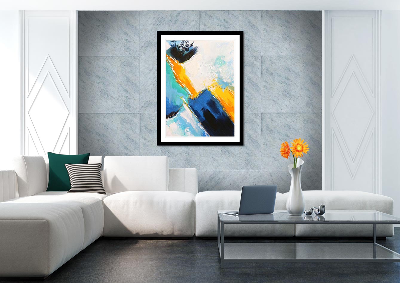 "Abstract Art 7" by Metin Salih