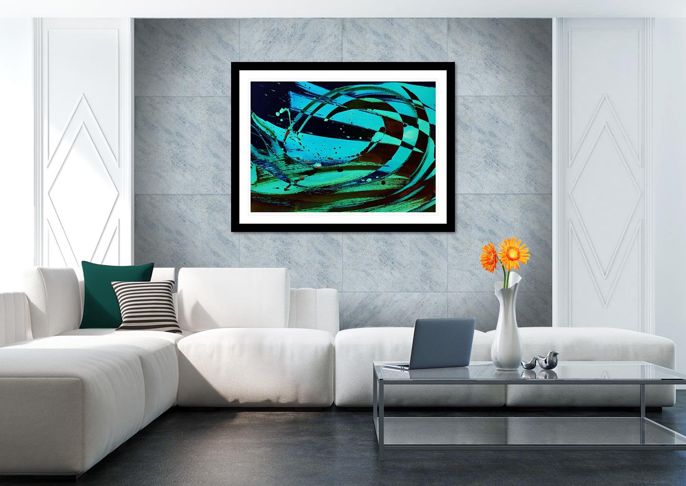 "Abstract Art 13" by Metin Salih