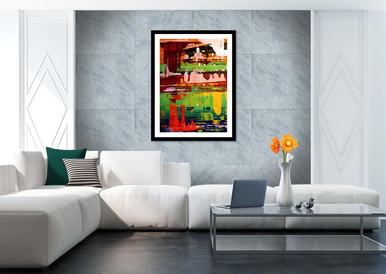 "Abstract Art 18" by Metin Salih