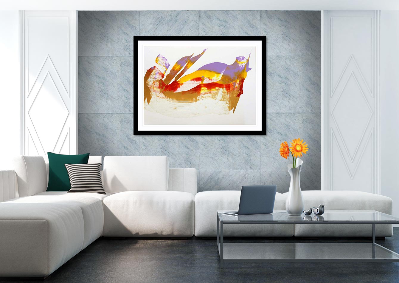 "Abstract Art 37" by Metin Salih