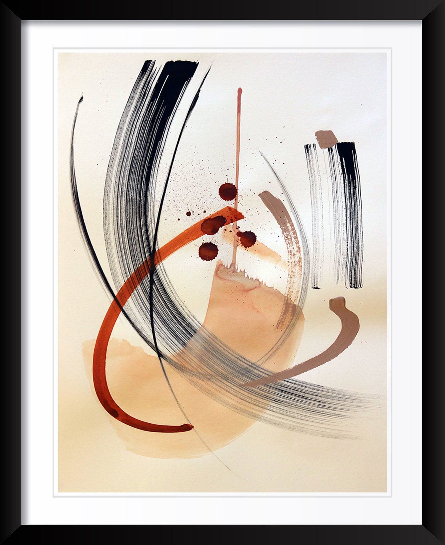 " Abstract Art 80" by Metin Salih